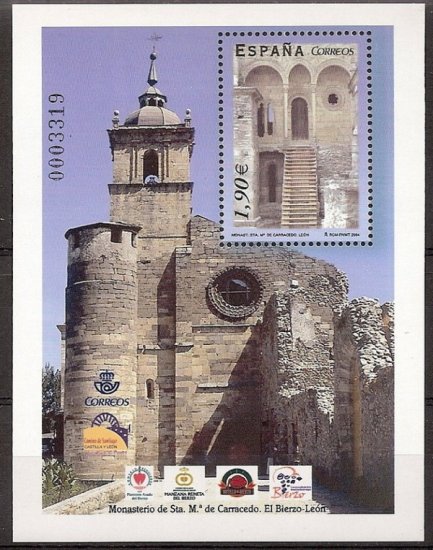 Sellos - Países - España - 2º Cent. (Series Completas) - Juan Carlos I - 2004 - 4069 - ** - Click en la imagen para cerrar