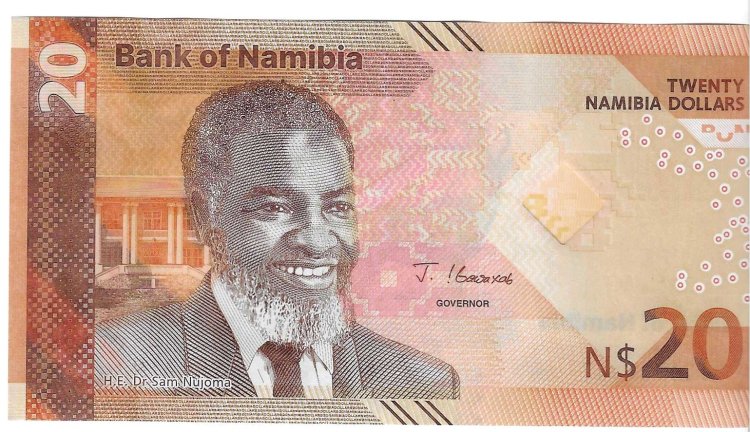 Billetes - Africa - Namibia - 21 - SC - 20 dolares - Num.ref: DD06505444 - Click en la imagen para cerrar
