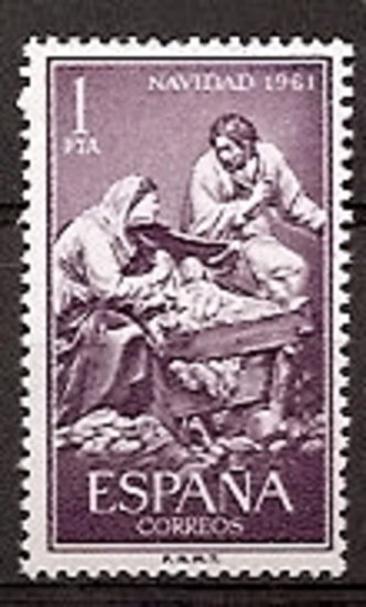 Sellos - Países - España - 2º Cent. (Series Completas) - Estado Español - 1961 - 1400 - ** - Click en la imagen para cerrar