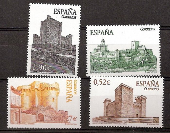 Sellos - Países - España - 2º Cent. (Series Completas) - Juan Carlos I - 2004 - 4097/4100 - ** - Click en la imagen para cerrar