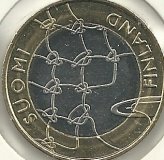 5€ - Finlandia - Año 2011 - Escudo con ciervo