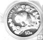 Monedas - Asia - China - - 1997 - 10 yuan - onza plata pura
