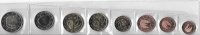 Monedas - Euros - Coleccion en tiras - España sc - Año 2019 - 8 monedas