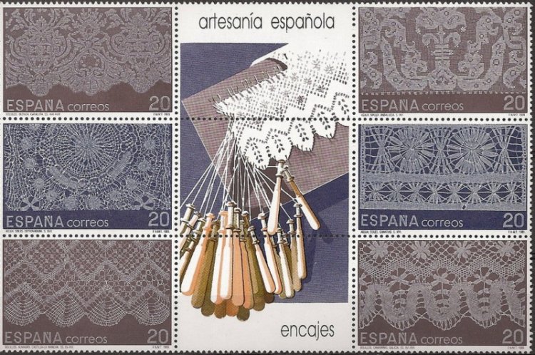 Sellos - Países - España - 2º Cent. (Series Completas) - Juan Carlos I - 1989 - 3016/21 - ** - Click en la imagen para cerrar