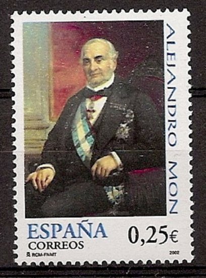Sellos - Países - España - 2º Cent. (Series Completas) - Juan Carlos I - 2002 - 3882 - ** - Click en la imagen para cerrar
