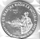 Monedas - America - Cuba - 171 - 1988 - 20 pesos - plata
