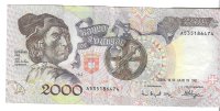 Billetes - Europa - Portugal - 186 - MBC - 2000 escudos - Num.ref: A535186484