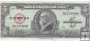 Billetes - America - Cuba - 91 - MBC- - 1960 - 5 Pesos - Num.ref: E224132A