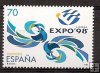 Sellos - Países - España - 2º Cent. (Series Completas) - Juan Carlos I - 1998 - 3554 - **