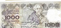 Billetes - Europa - Portugal - 181i - MBC - 1992 - 1000 escudos - Num.ref: 7A59523462