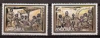 Sellos - Países - Andorra - Correo Español - Series completas - 1976 - 106/07 - **