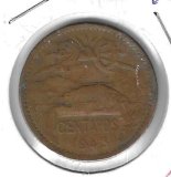 Monedas - America - Mexico - 439 - 1943 - 20 ct