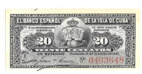 Billetes - America - Cuba - 53 - SC - 1897 - 20 ct - Num.ref: 0463648