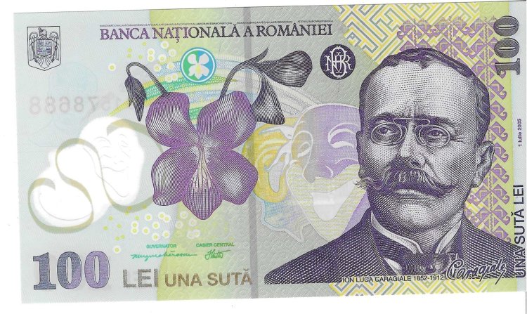 Billetes - Europa - Rumania - 121 - SC - 2005 - 100 lei - Num.ref: 161G1578688 - Click en la imagen para cerrar