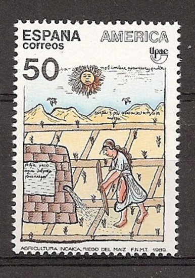 Sellos - Países - España - 2º Cent. (Series Completas) - Juan Carlos I - 1989 - 3035 - ** - Click en la imagen para cerrar