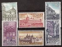 Sellos - Países - España - 2º Cent. (Series Completas) - Estado Español - 1961 - 1382/87 - **