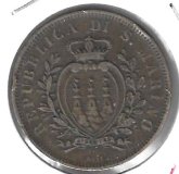 Monedas - Europa - San Marino - 2 - 1875 - 10 ct