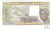 Billetes - Africa - Estados Africa del Oeste - 707KH - SC - 1987 - 1000 francos - Senegal - Num.ref: K017