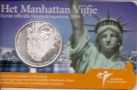5€ - Holanda - SC - Año 2009 - Manhattan