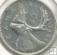 Monedas - America - Canada - 062 - Año 1965 - 25 ct