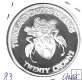 Monedas - America - Islas Turks and Caicos - 83 - 1992 - dolar - plata
