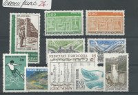 Andorra - Correo Francés - Años completos - Año 1986