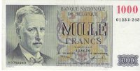 Billetes - Europa - Belgica - 131 - MBC+ - 1950 - 1000 francos - Num.ref: 0123D243