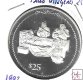 Monedas - America - Islas Virgenes - 118 - 1992 - 25 dolares - plata - PROOF