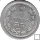 Monedas - Europa - Rusia - 21a.2 - 1905 - 15 kopek - plata