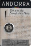 Monedas - Euros - 2€ - Andorra - 2019 - SC - 600º Aniversario del Consell de la Terra