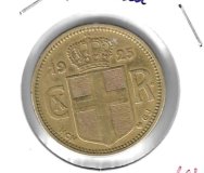 Monedas - Europa - Islandia - 4.1 - 1925 - 2 coronas