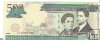 Billetes - America - Rep. Dominicana - 172B - SC - 2003 - 500 pesos - Num.ref: CC0331786