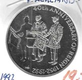 Monedas - America - Falkland (Islas Malvinas) - 34 - 1992 - 50 pence