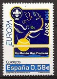 Sellos - Países - España - 2º Cent. (Series Completas) - Juan Carlos I - 2007 - 4322 - **