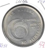 Monedas - America - Cuba - 44 - 1979 - 20 pesos - plata