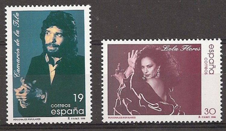 Sellos - Países - España - 2º Cent. (Series Completas) - Juan Carlos I - 1996 - 3442/43 - ** - Click en la imagen para cerrar