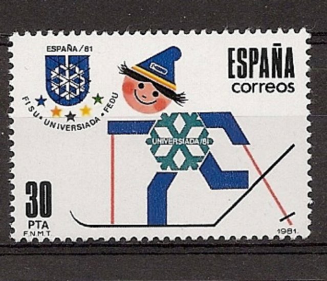Sellos - Países - España - 2º Cent. (Series Completas) - Juan Carlos I - 1981 - 2608 - ** - Click en la imagen para cerrar