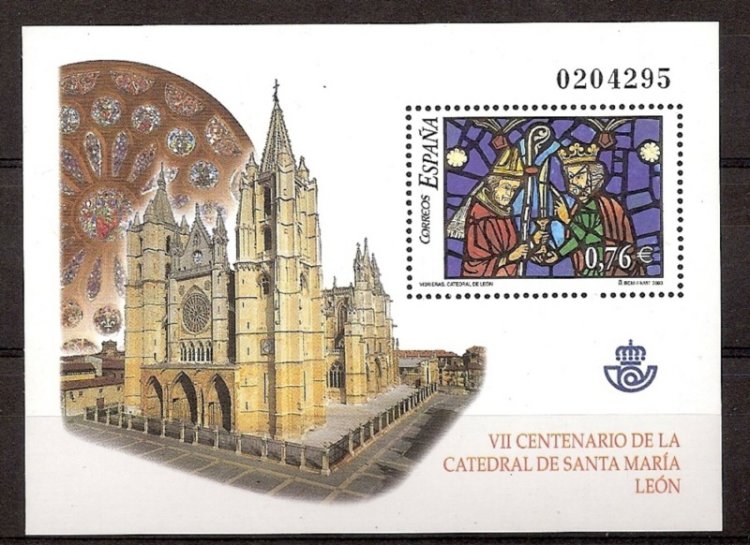 Sellos - Países - España - 2º Cent. (Series Completas) - Juan Carlos I - 2003 - 4020 - ** - Click en la imagen para cerrar