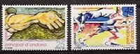 Sellos - Países - Andorra - Correo Español - Series completas - 1991 - 223/24 - **