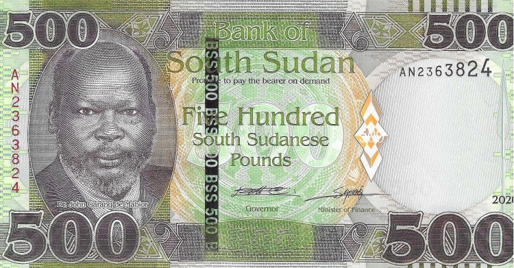 Billetes - Africa - Sudan del Sur - 32B - SC - 2020 - 500 pounds - Num.ref: AN2363824 - Click en la imagen para cerrar