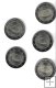 Monedas - Euros - 2€ - Alemania - SC - 2025 - Saarland - Conjunto 5 monedas