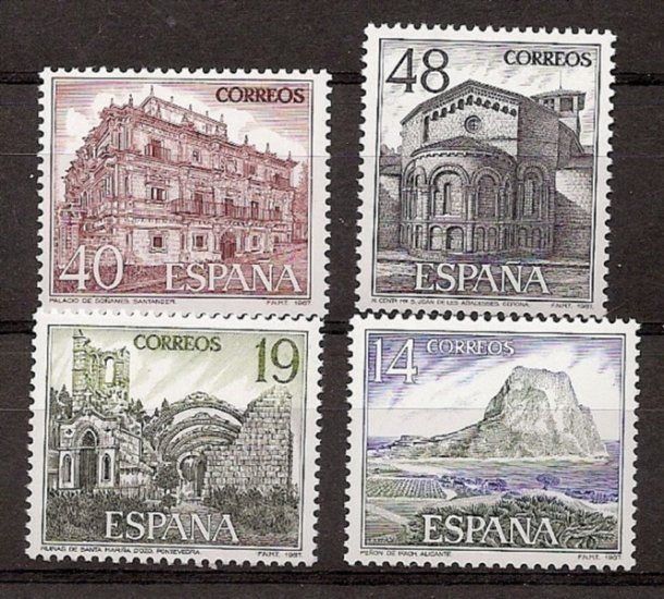 Sellos - Países - España - 2º Cent. (Series Completas) - Juan Carlos I - 1987 - 2900/03 - ** - Click en la imagen para cerrar