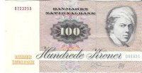 Billetes - Europa - Dinamarca - 51 - MBC+ - 100 coronas - Num.ref: D6882G
