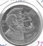 Monedas - America - Canada - 259 - 1995 - dolar - plata