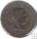 Monedas - España - Isabel II (1833 - 1868) - 131 - 1867 - 2,5 ctm - Barcelona
