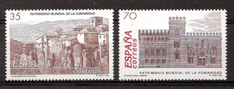 Sellos - Países - España - 2º Cent. (Series Completas) - Juan Carlos I - 1998 - 3558/59 - ** - Click en la imagen para cerrar