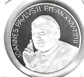 Monedas - Europa - Vaticano - 349 - 2002 - 5Â€ - plata