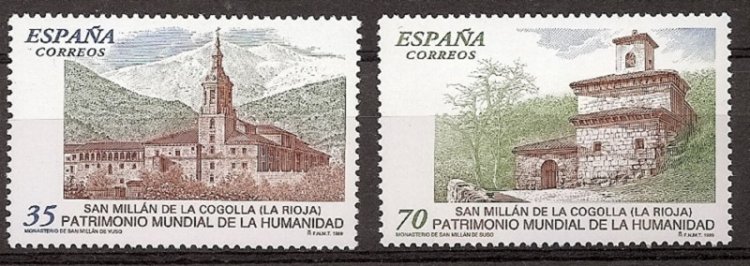 Sellos - Países - España - 2º Cent. (Series Completas) - Juan Carlos I - 1999 - 3662/63 - ** - Click en la imagen para cerrar