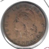 Monedas - America - Argentina - 33 - 1894 - 2 ctv