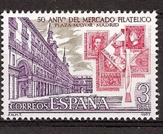 Sellos - Países - España - 2º Cent. (Series Completas) - Juan Carlos I - 1977 - 2415 - ** - Click en la imagen para cerrar